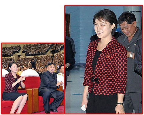 朝鲜的第一夫人紧跟潮流步伐