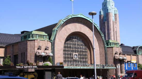 芬兰赫尔辛基中央火车站
