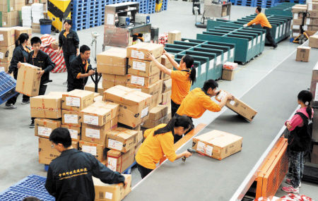 双11湖南邮政预计包裹将达百万件 快递员压力